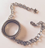 Circle Locket Bracelet