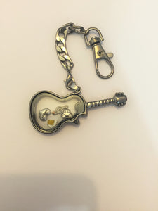 Guitar Keyring locket