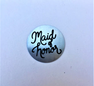 Maid of honor Backplate