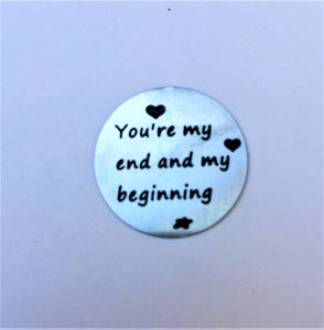 You're my end and my beginning Backplate